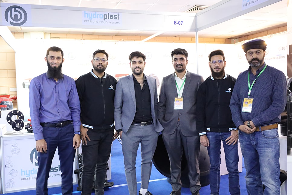 Hydroplast Team at expo